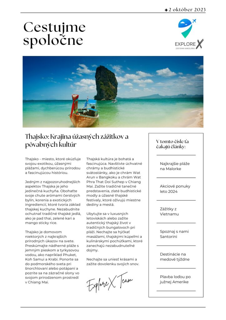 Black and White Aesthetic Charity Monthly Newsletter A4