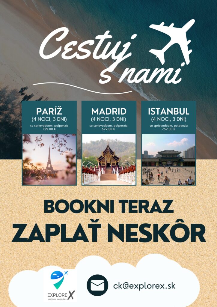 Cream Green Simple Minimalist Travel Agency Flyer